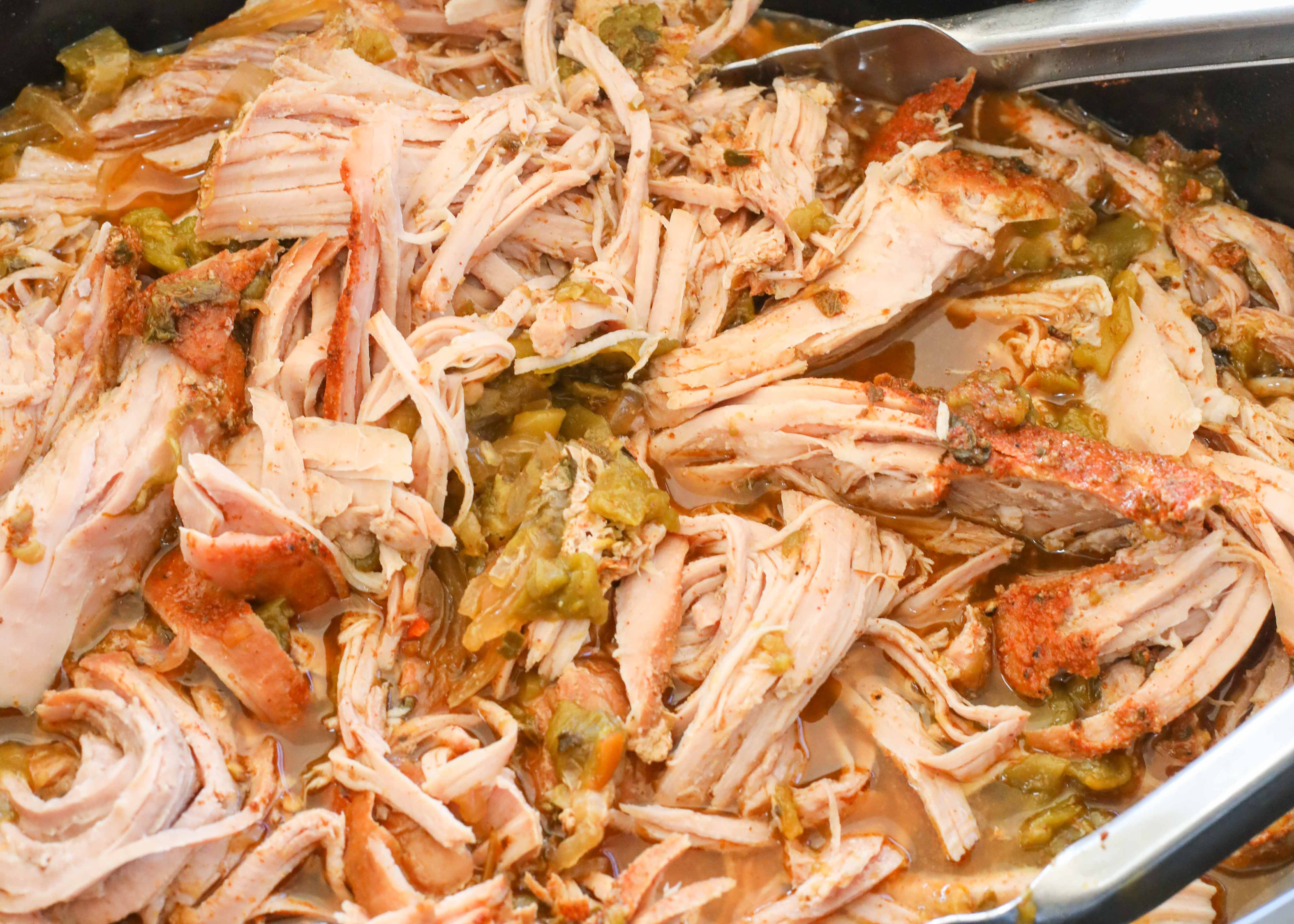 Easy Crock-Pot Green Chile Pulled Pork: Moist & Flavorful